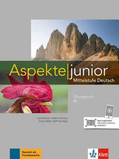 Obrázok Aspekte junior 2 (B2) – Arbeitsbuch + online MP3