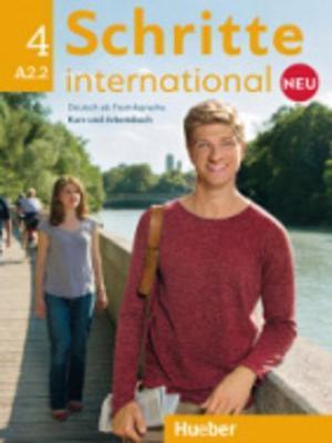 Obrázok Schritte international Neu 4: Kursbuch + Arbeitsbuch mit Audio-CD