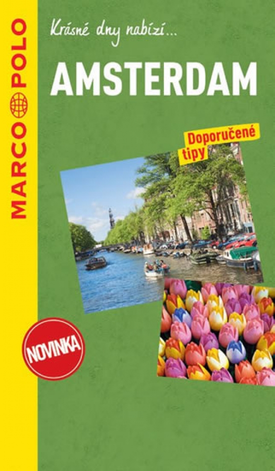Obrázok Amsterdam / průvodce na spirále s mapou MD