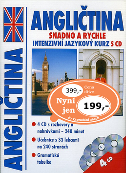 Obrázok Angličtina-intenzívny jazykový kurz s CD