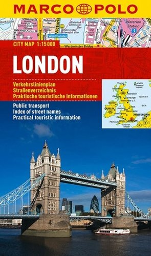 Obrázok London - City Map 1:15000