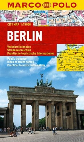 Obrázok Berlin - City Map 1:15000