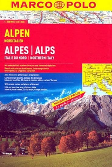 Obrázok Alpy/atlas-spirála 1:300T MD