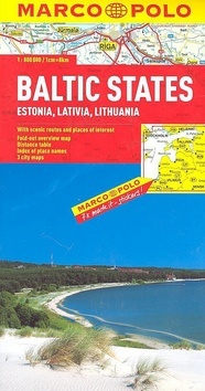 Obrázok Baltské státy/mapa 1:800T MD