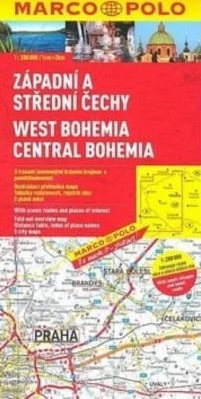 Obrázok Západní a střední Čechy/ mapa