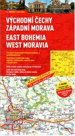 Obrázok Východní Čechy,záp. Morava/mapa