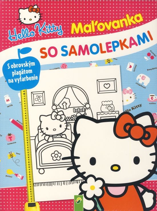 Obrázok Hello Kitty - Maľovanka so samolepkami