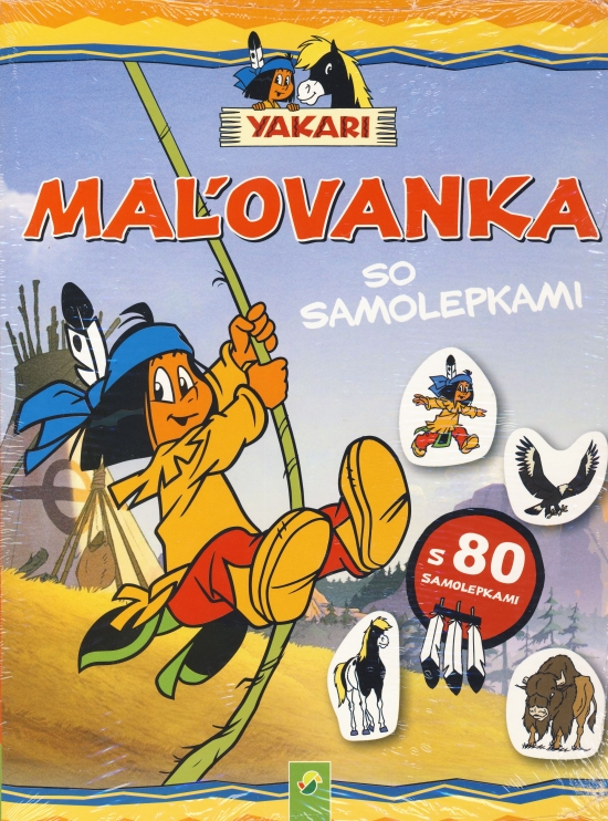 Obrázok Yakari - Maľovanka so samolepkami