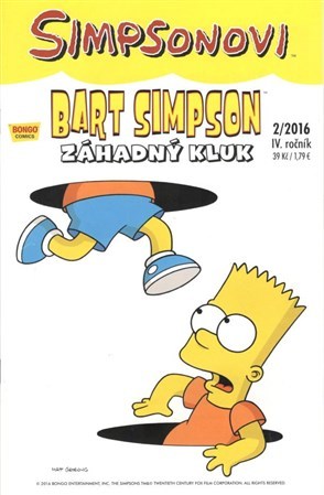 Obrázok Simpsonovi - Bart Simpson 2/2016 - Záhadný kluk