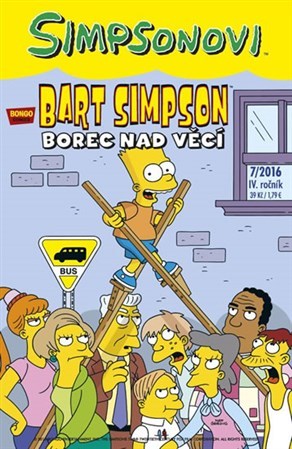 Obrázok Simpsonovi - Bart Simpson 7/2016: Borec nad věcí