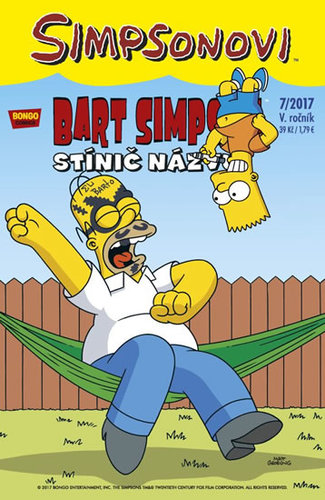 Obrázok Simpsonovi - Bart Simpson 7/2017 - Stínič názvu