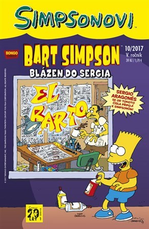 Obrázok Simpsonovi - Bart Simpson 10/2017 - Blázen do Sergia