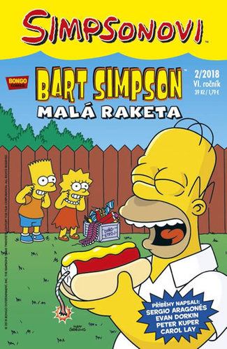 Obrázok Simpsonovi - Bart Simpson 2/2018 - Malá raketa