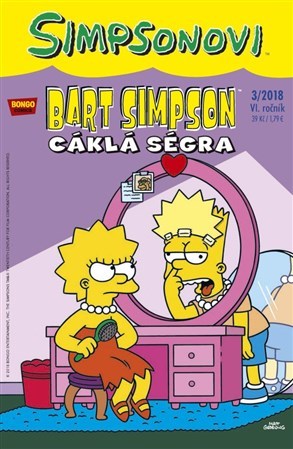 Obrázok Simpsonovi - Bart Simpson 3/2018 - Cáklá ségra