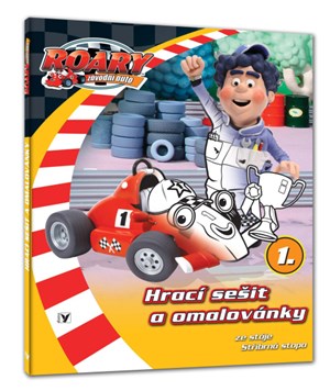 Obrázok ROARY Hrací sešit a omalovánky 1