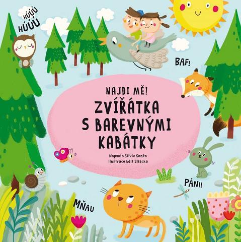 Obrázok Najdi mě! Zvířátka s barevnými kabátky