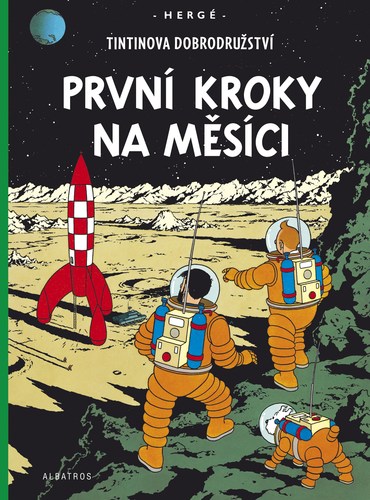 Obrázok Tintin (17) - První kroky na Měsíci