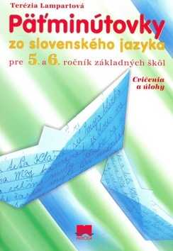 Obrázok Päťminútovky zo slovenského jazyka pre 5. a 6. ročník základných škôl