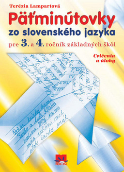 Obrázok Päťminútovky zo slovenského jazyka pre 3.- 4.ročník základných škôl - 4.vydanie