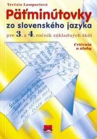 Obrázok Päťminútovky zo slovenského jazyka pre 3. - 5. ročník základných škôl