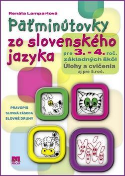 Obrázok Päťminútovky zo slovenského jazyka pre 3. - 4. ročník základných škôl