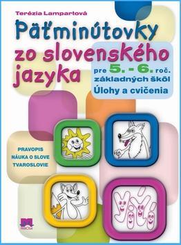 Obrázok Päťminútovky zo slovenského jazyka pre 5.- 6.ročník základných škôl