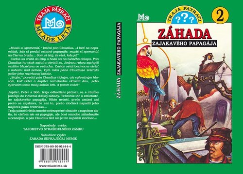 Obrázok Traja pátrači 2 - Záhada zajakavého papagája Traja pátrači, 5. vydanie