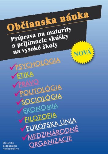 Obrázok Občianska náuka - Príprava na maturity a prijímacie skúšky na vysoké školy