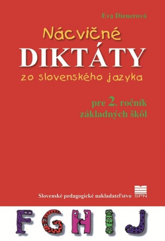 Obrázok Nácvičné diktáty pre 2. ročník ZŠ