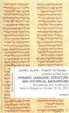 Obrázok Knaanic Language: Structure and Historical Background (AJ)