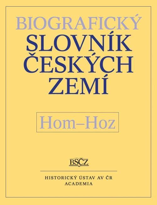 Obrázok Biografický slovník českých zemí, Hom-Hoz, sv. 26