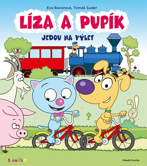 Obrázok Líza a Pupík jedou na výlet