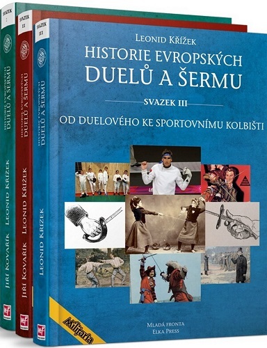 Obrázok Historie evropských duelů a šermů svazek I.+ II. + III.: komplet