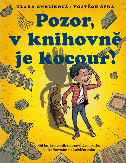 Obrázok Pozor, v knihovně je kocour!