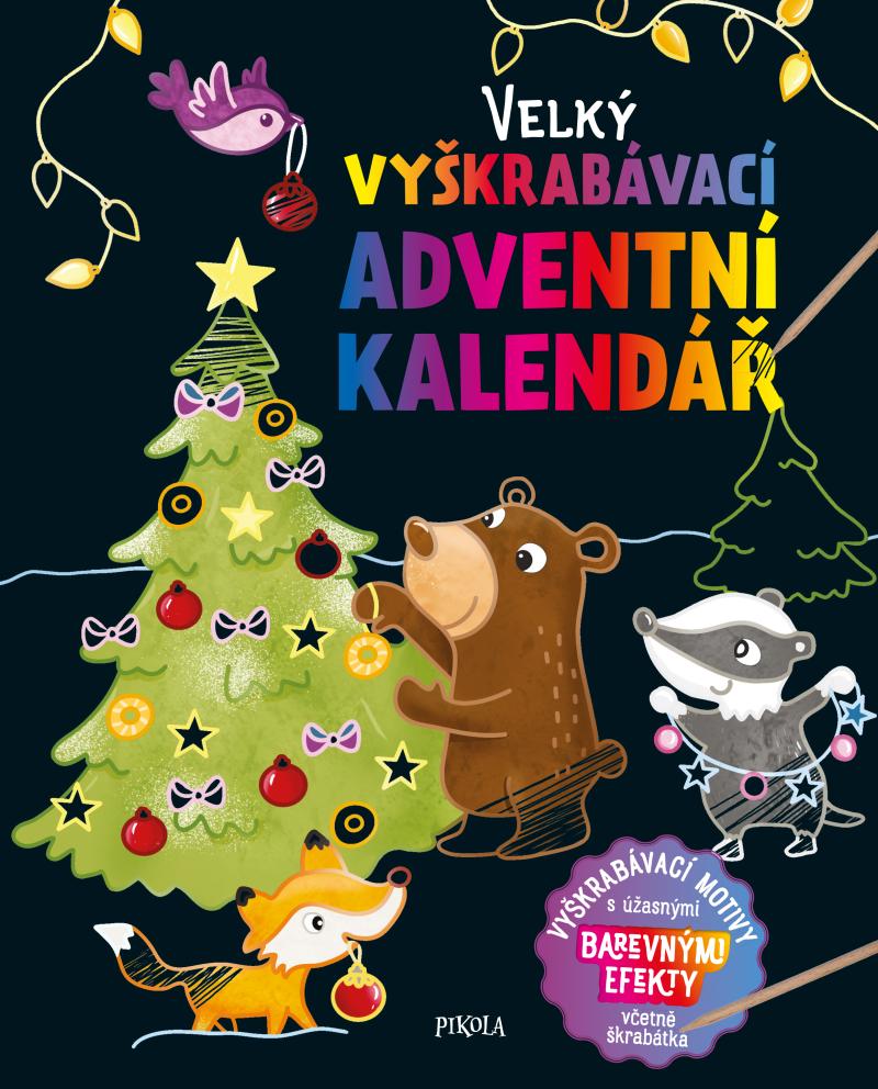 Obrázok Velký vyškrabávací adventní kalendář