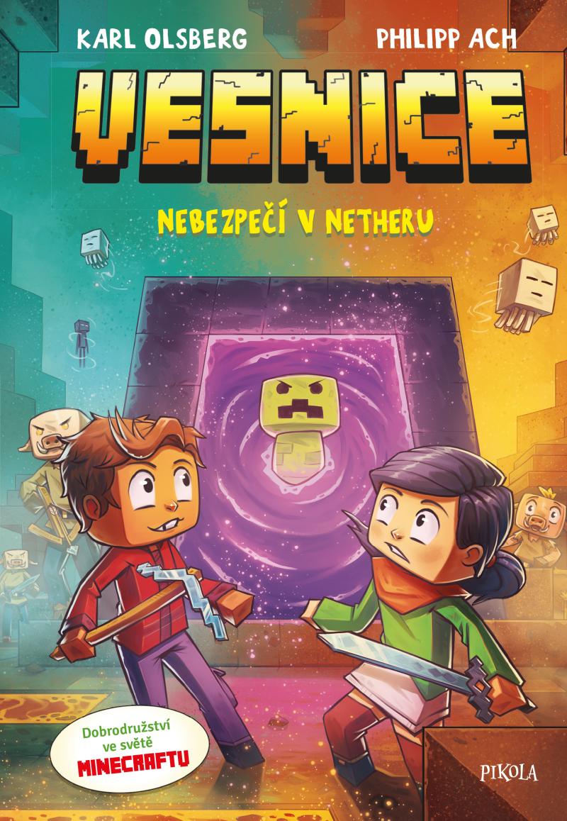 Obrázok Minecraft: Vesnice. Nebezpečí v Netheru