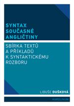 Obrázok Syntax současné angličtiny - Sbírka textů a příkladů k syntaktickému rozboru