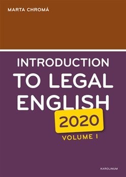 Obrázok Introduction to Legal English Volume I.