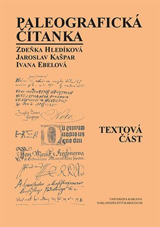 Obrázok Paleografická čítanka - Textová část