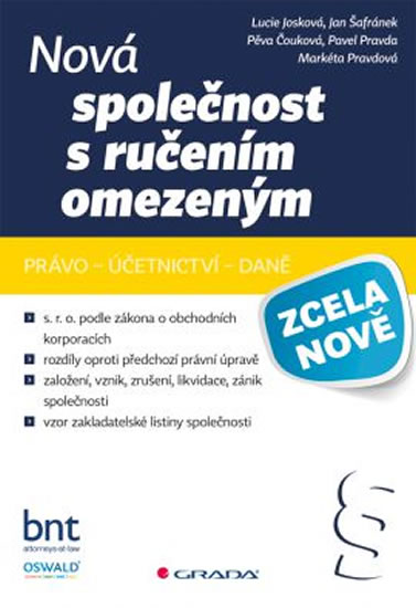 Obrázok Nová společnost s ručením omezeným - právní, účetní a daňový pohled na s.r.o. po 1. 1. 2014