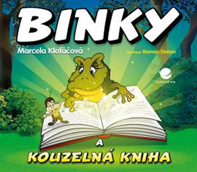 Obrázok Binky a kouzelná kniha / Binky and the Book of Spells - Dvojjazyčná pohádka (ČJ, AJ)