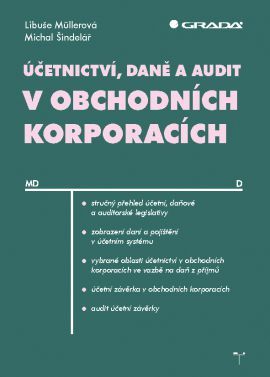 Obrázok Účetnictví, daně a audit v obchodních korporacích