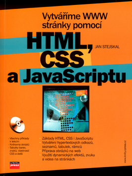 Obrázok Vytváříme WWW stránky pomocí HTML, CSS a JavaScriptu