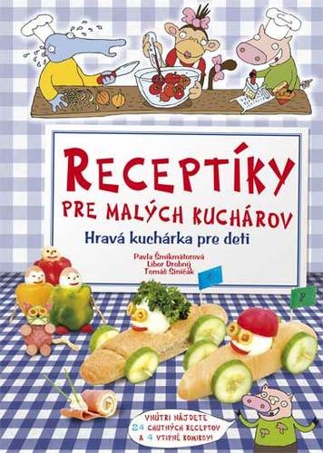 Obrázok Receptíky pre malých kuchárov - Hravá kuchárka pre deti