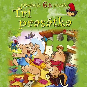 Obrázok Tři prasátka - puzzle