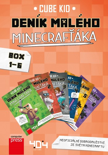 Obrázok Deník malého Minecrafťáka BOX 1-6