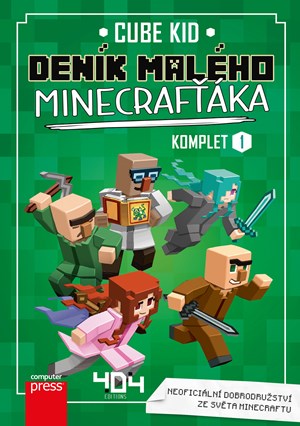 Obrázok Deník malého Minecrafťáka komplet 1