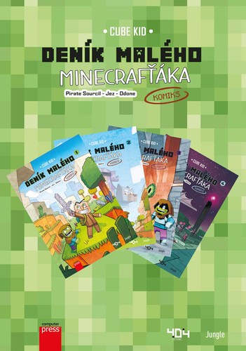 Obrázok Deník malého Minecrafťáka: komiks komplet 1