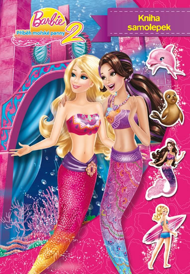 Obrázok Barbie - Příběh mořské panny 2 - Kniha samolepek