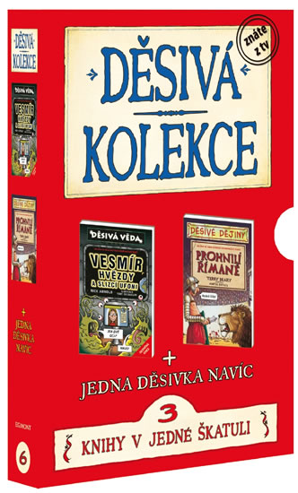 Obrázok Děsivá kolekce 6 - Vesmír + Římané + titul zdarma - BOX